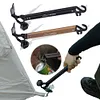 Camping Tent Staple Hammer Aluminum Alloy Hammer for Hiking Gardening (Black)