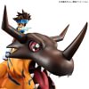 Second Edition G.E.M. Series Greymon & Taichi Kamiya - Digimon Official Statue - MegaHouse