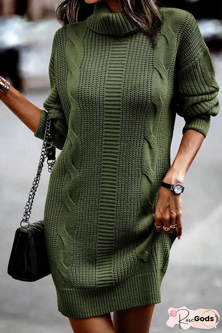 Effortless and Chic winter Dress