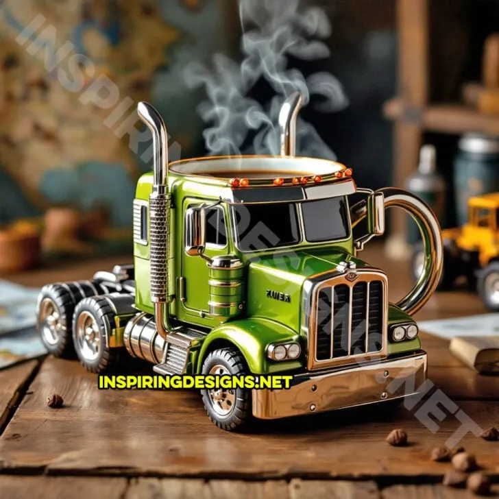 🔥Last 4 hours Sale -Handcrafted Truck Coffee mug