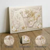 DIY Pearl Painting Gorgeous Mermaid for Home Wall Decor with Frame(20x30cm)