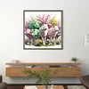 >SALE<Full Embroidery Eco-Cotton Thread 11CT Print Wolves Cross Stitch Kit 50x50cm