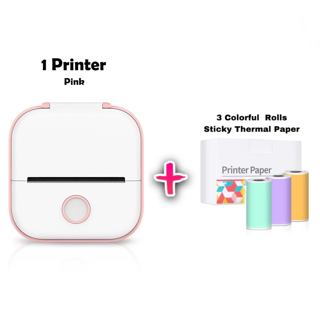 NoteBuddy &ndash; Mini Portable Printer And Paper Rolls