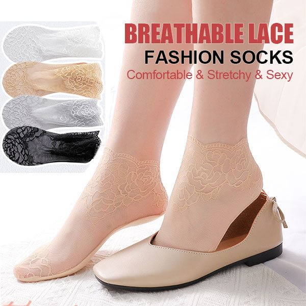 ✨Summer Flash Sale 50%OFF✨Ladies Fashion Lace Socks