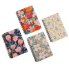 24PCS Blooming Floral Design A5 / A6 / A7 /B5 Girls Portable Writing Paper Notebooks Diary Meeting Stationery Boutique Gift