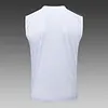 2025/2026 Real Madrid Pre-Match Training White Vest+Shorts Football1:1 Thai Quality