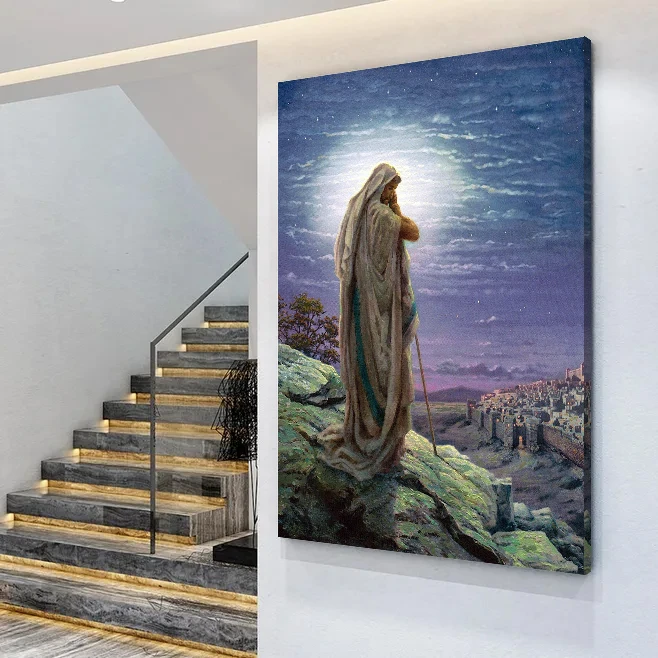 A Prayer for Peace Canvas Wall  Art