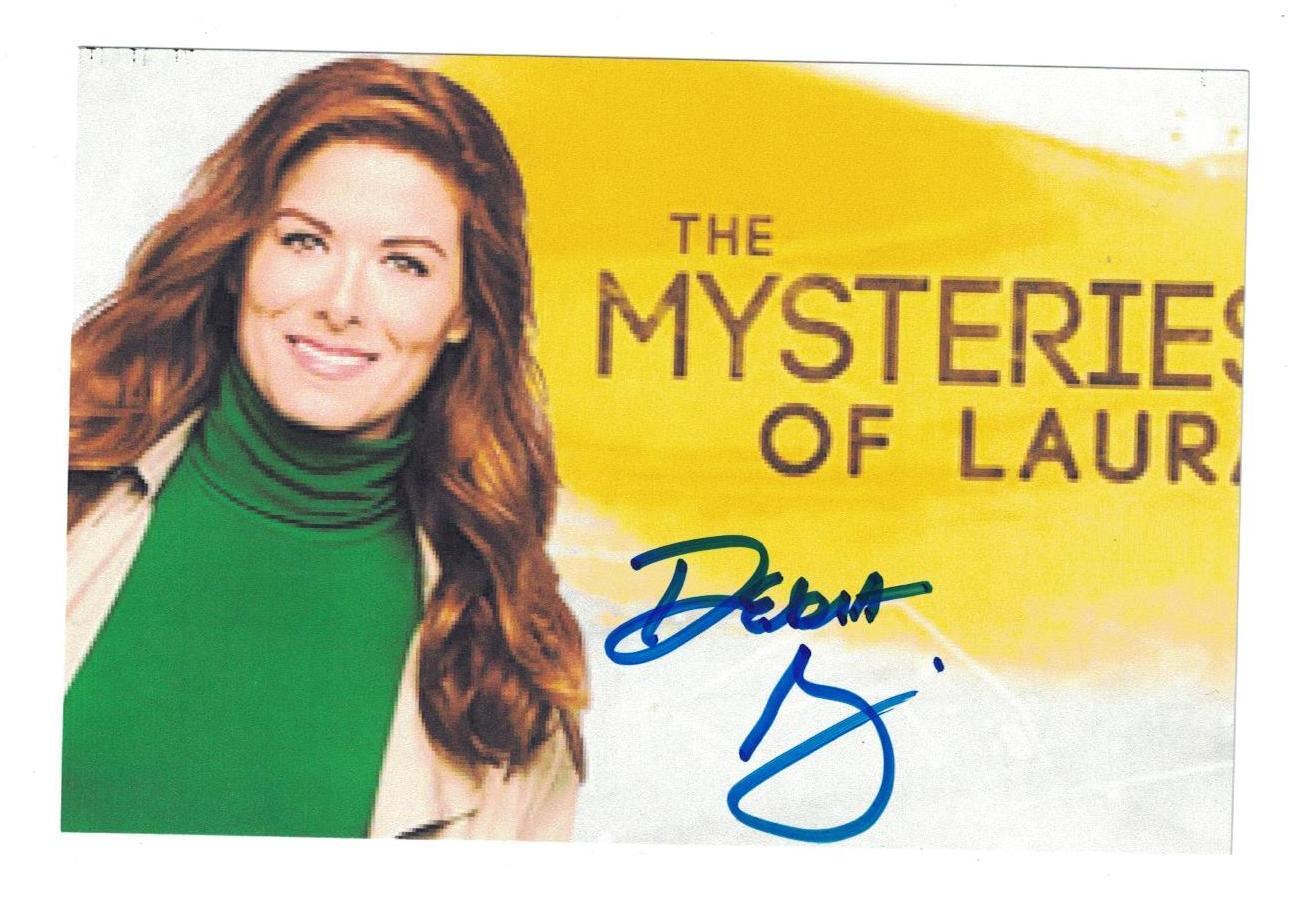 Debra Messing Signed Autographed 4x6 Photo Poster painting Actress