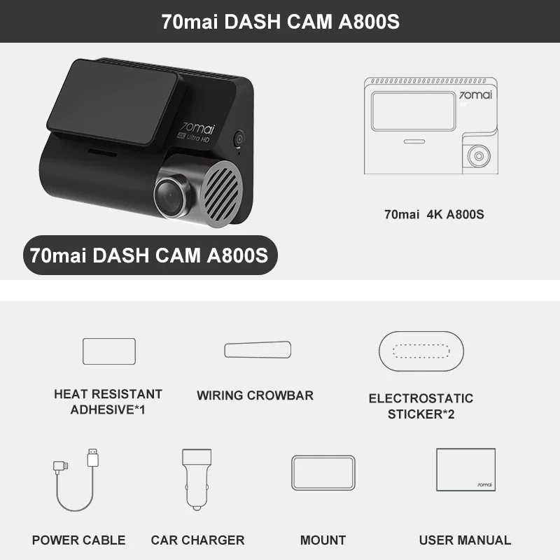 4K Car Data Recorder