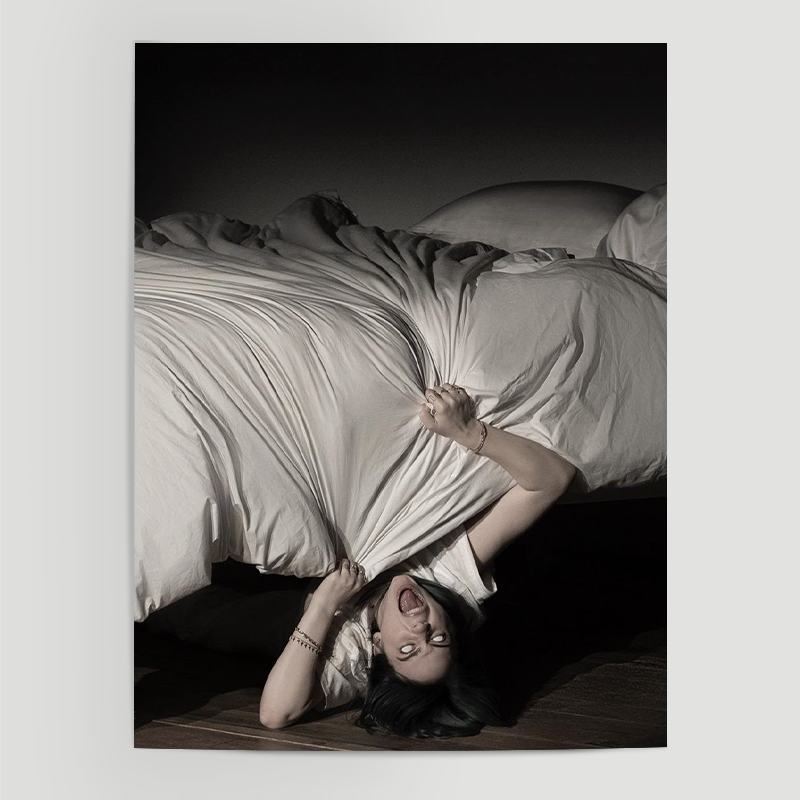 Billie Eilish Bad Guy Poster exclusive at Printsinlife