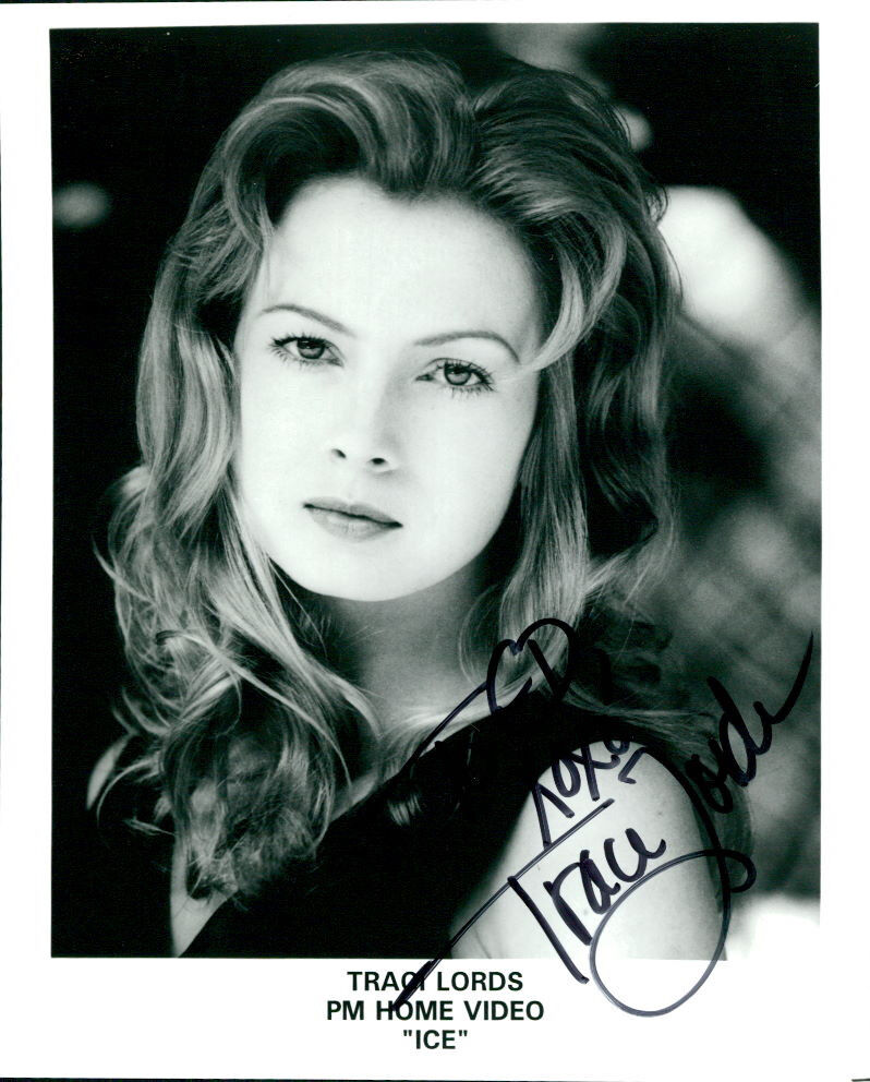 Traci Lords (Inscribed) signed 8x10 Photo Poster painting COA