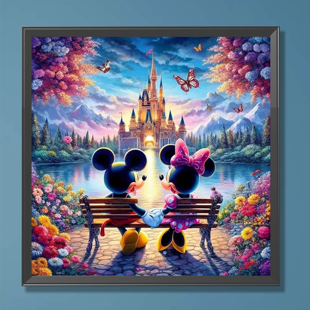 Diamond Painting - Full Round Drill - Mickey Mouse(Canvas|30*30cm)