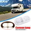 12V 48 LED Ceiling Light 4000-4500K with 2 Switch LED RV Ceiling Roof Side Light