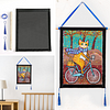 Wood Picture Frame Diamond Painting DIY Photo Frames Poster Hanger Decor