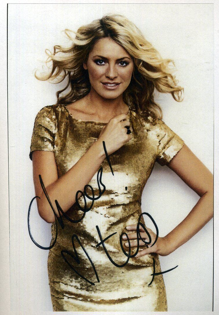 TESS DALY Signed Photo Poster paintinggraph - TV Star Actress Strictly Come Dancing reprint