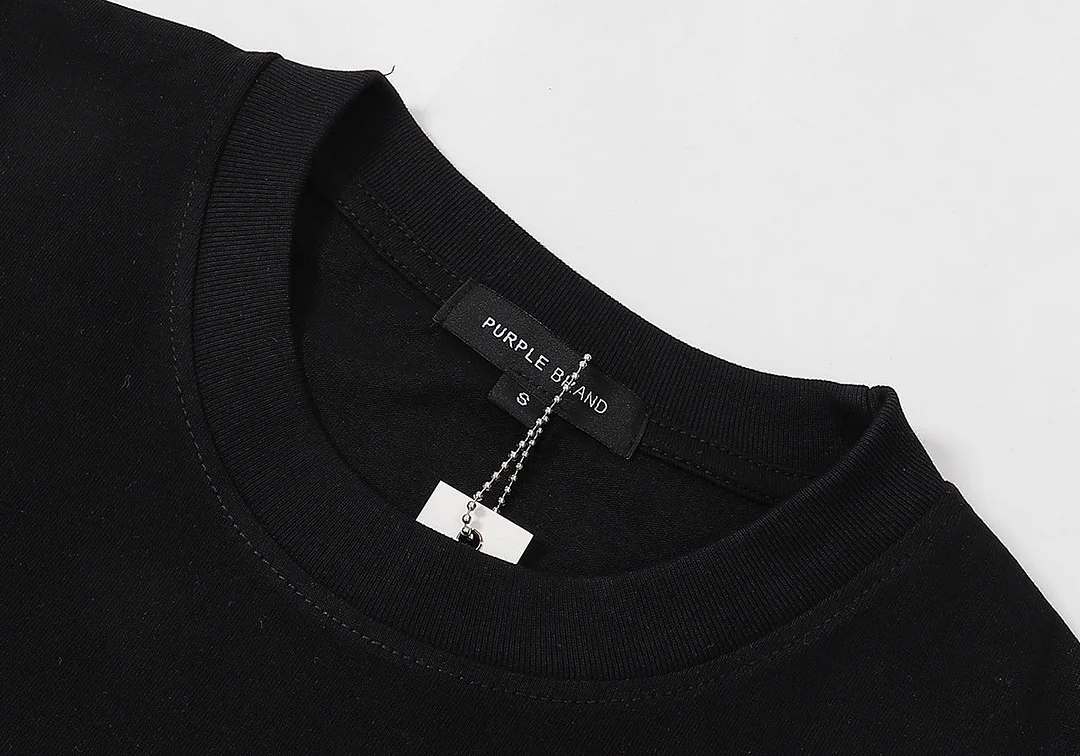 Purple 2023 new fashion T-shirt short sleeves