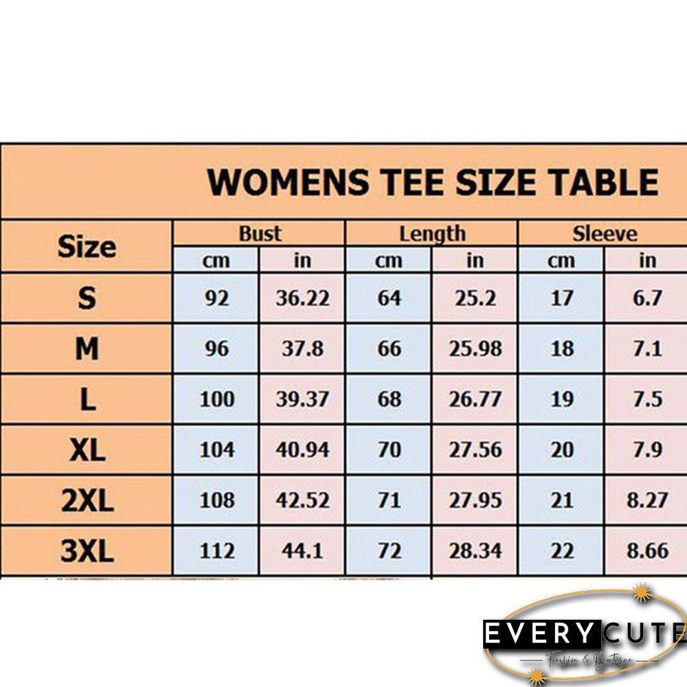 Funny Shirts for Women, Graphic Tees Women, Summer Short Sleeve Shirt for Girl
