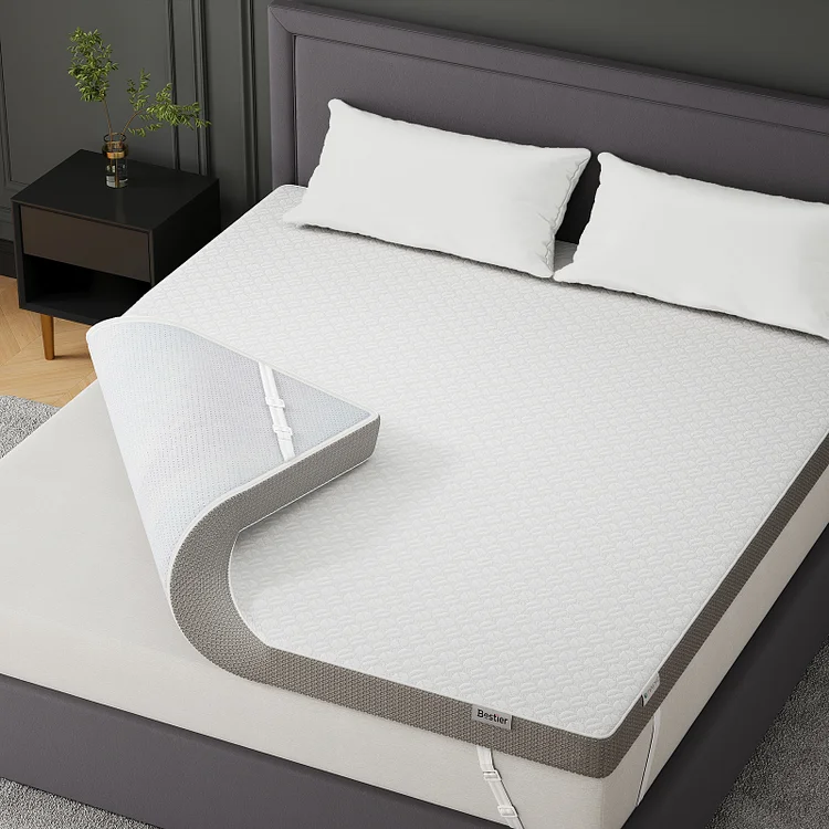 Bestier Tencel Fabric Mattress Topper