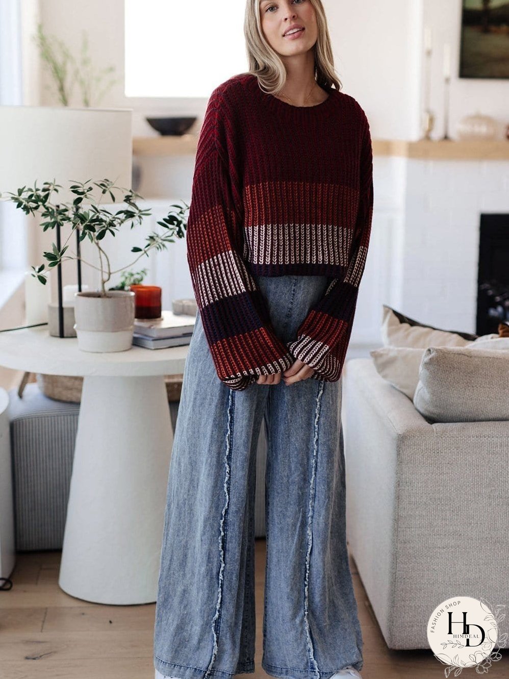 Vintage Beau Blue Denim Overall with Frayed Exposed Seam