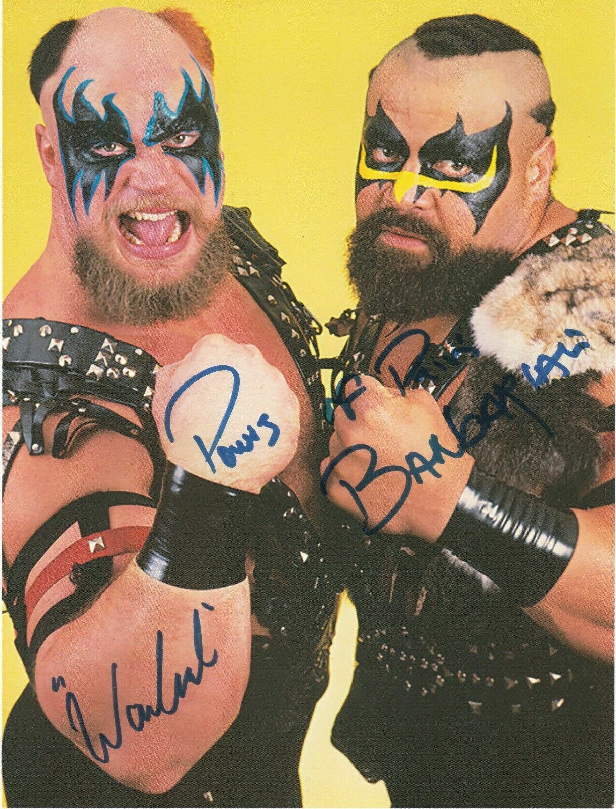 Powers of Pain ( WWF WWE ) Autographed Signed 8x10 Photo Poster painting REPRINT