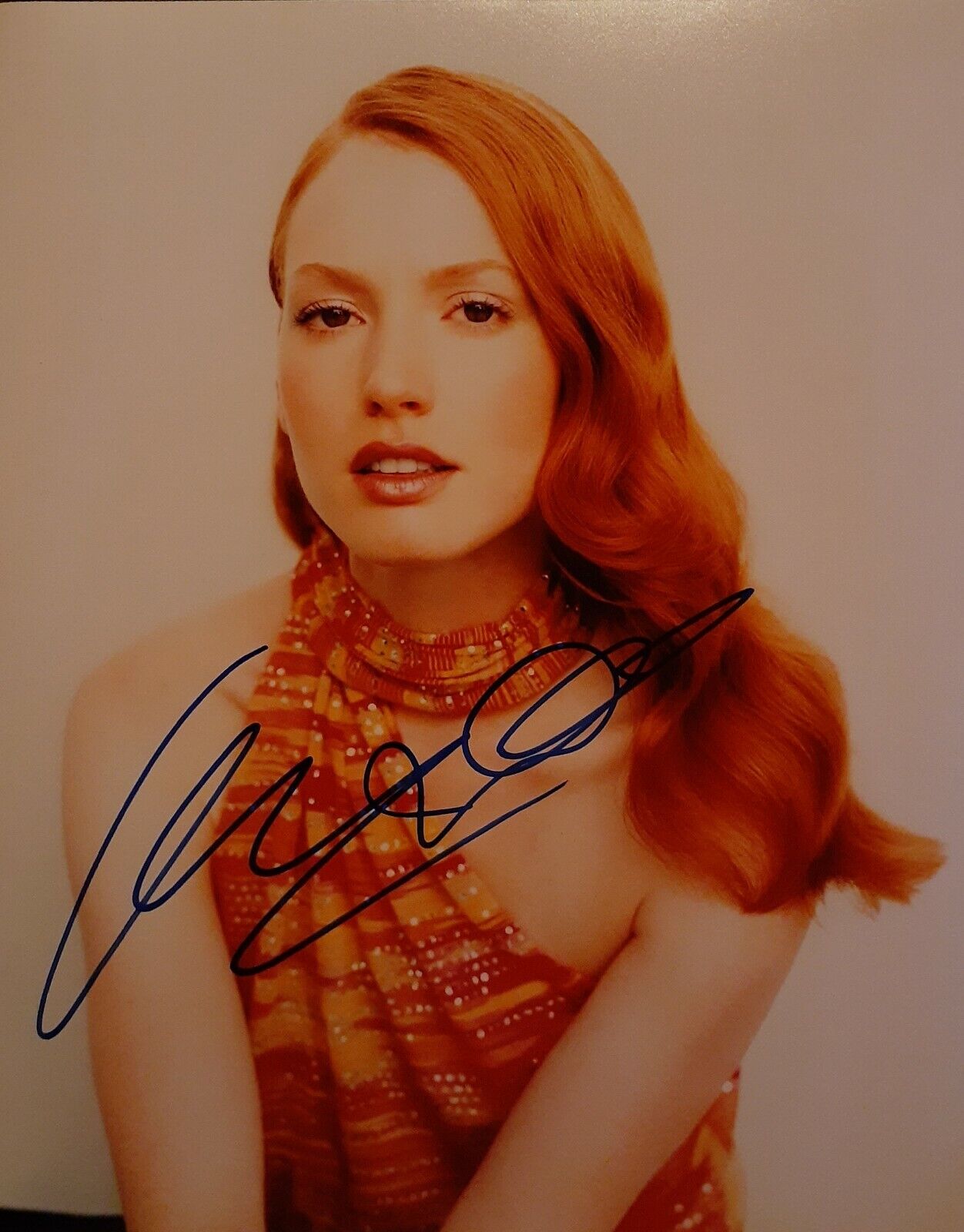 Alicia Witt signed 8x10