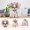 2D Flat DIY Dog Acrylic Shaking Head Diamond Painting Tabletop Ornaments Kit