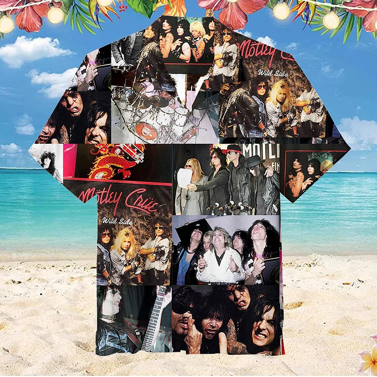 Mötley Crüe |Unisex Hawaiian Shirt