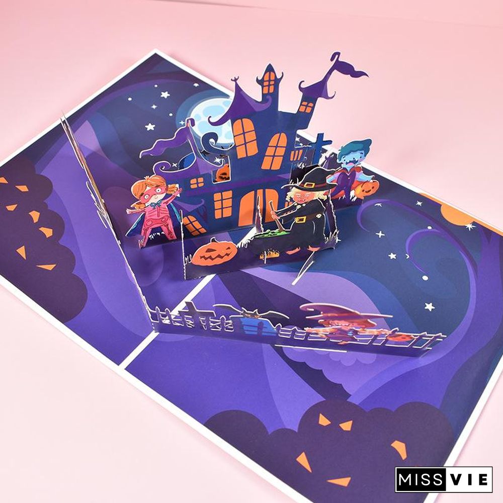 Halloween 3D Pop Up Greeting Card