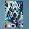 (40*60cm)Wolf - Full Square Drill Diamond Painting