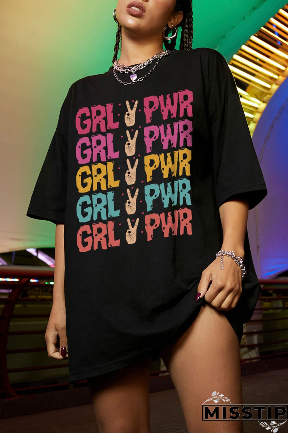 Black Fashion Casual Letter Print Basic O Neck T-shirt Dress Dresses