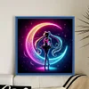 Sailor Moon Silhouette-11CT Stamped Cross Stitch 40*40cm/15.75*15.75in