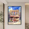 uk.everydayedeals (Limited Stock)Cross Stitch - 11ct Stamped - Librairie de printemps (50*70cm)