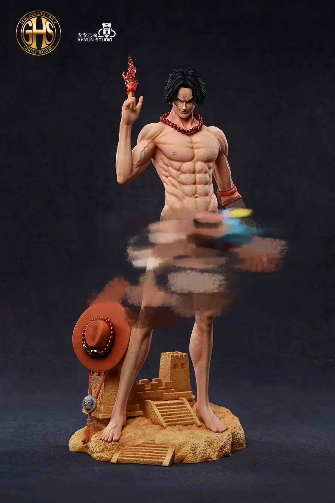 Statue en résine 1/6 EX One Pièce AO Studio Sabo