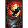 Eagle-11CT Stamped Cross Stitch 40*65cm tapestrymarket