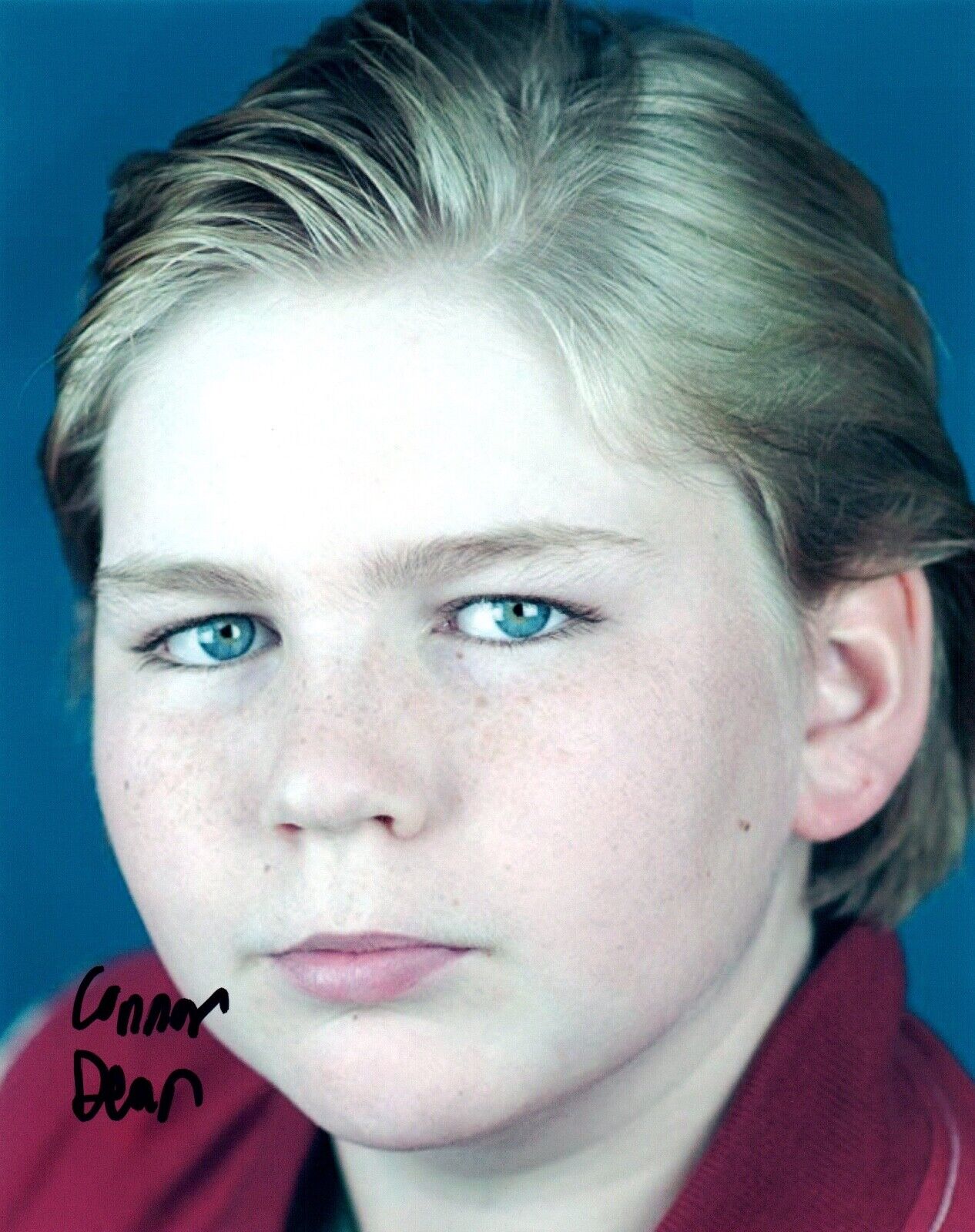 Connor Dean Signed Autographed 8x10 Photo Poster painting Child Actor COA