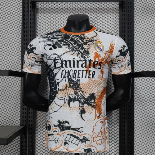 2025/2026 Player Version Real Madrid Special Edition White Football Shirt 1:1 Thai Quality