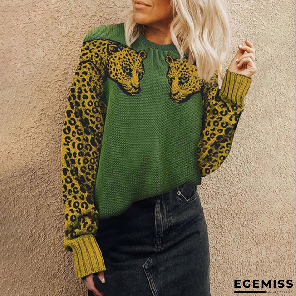 Autumn Winter New Leopard Sweater | EGEMISS