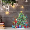 Diamond Painting Acrylic Christmas Tree Desktop Ornaments