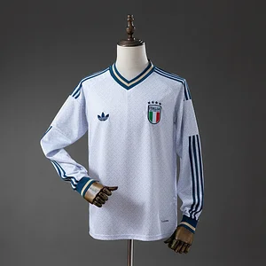 2026 Long Sleeve Italy National Team Away Football Shirt 1:1 Thai Quality