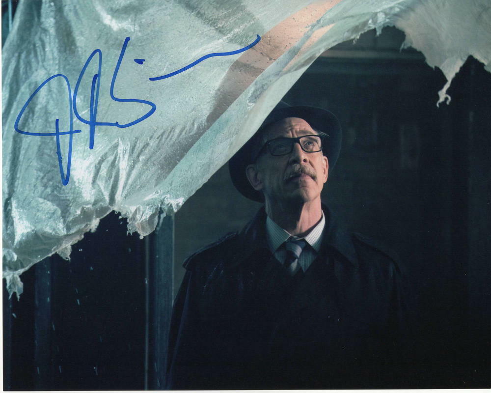 JK SIMMONS SIGNED AUTOGRAPHED 8X10 Photo Poster painting - OZ, COMMISSIONER GORDON, WHIPLASH 2