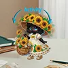Sunflower Girl - 5D DIY Ornament