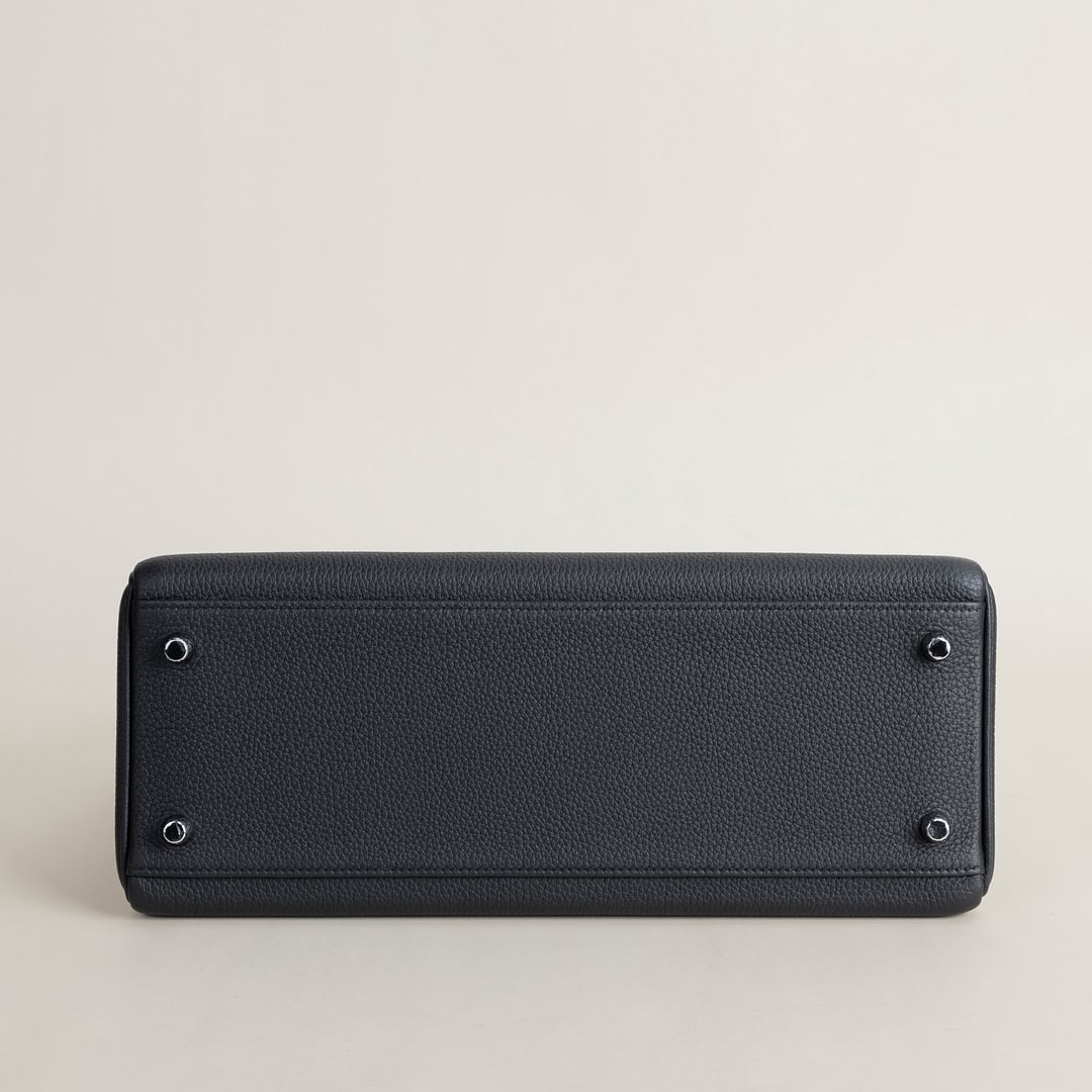 Kelly32 Touch Togo/Matte Alligator crocodile 89 Noir PHW