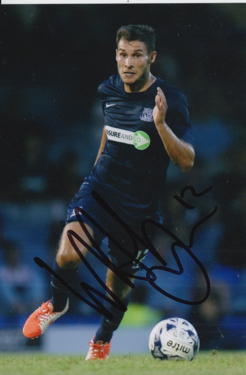 SOUTHEND UNITED HAND SIGNED WILL ATKINSON 6X4 Photo Poster painting 1.