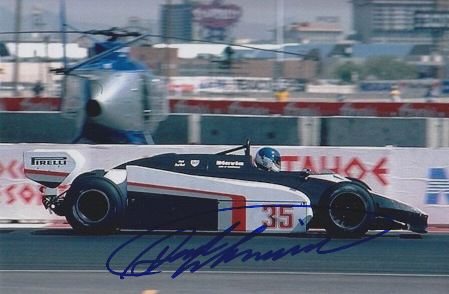 Derek Warwick Hand Signed Photo Poster painting 6x9.