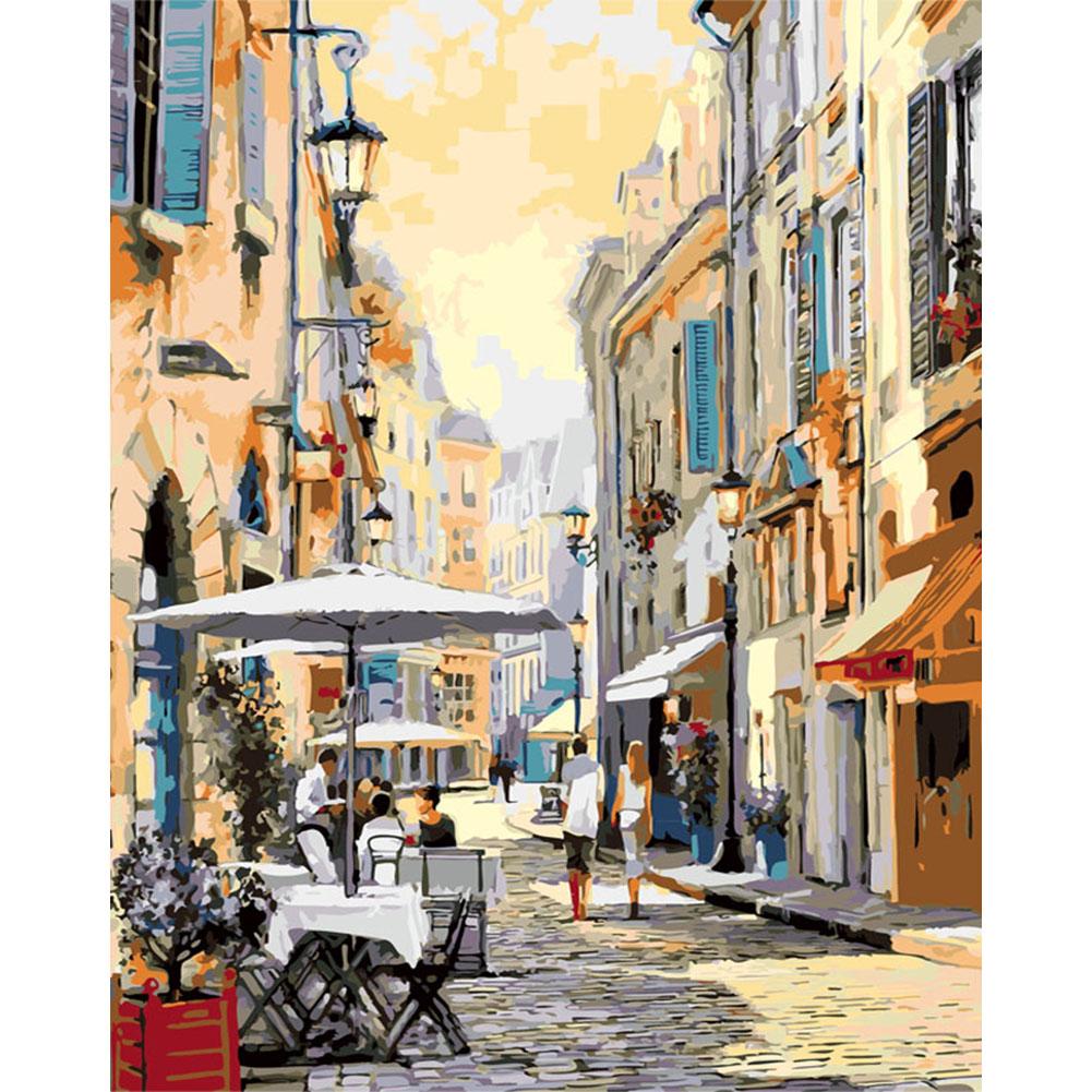 

40x50cm - Paint By Numbers Street Men Beauty, 501 Original