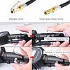 Digital Air Compressor LCD Display Air Line Clip-on Tyre Pump for SUV Truck Bike