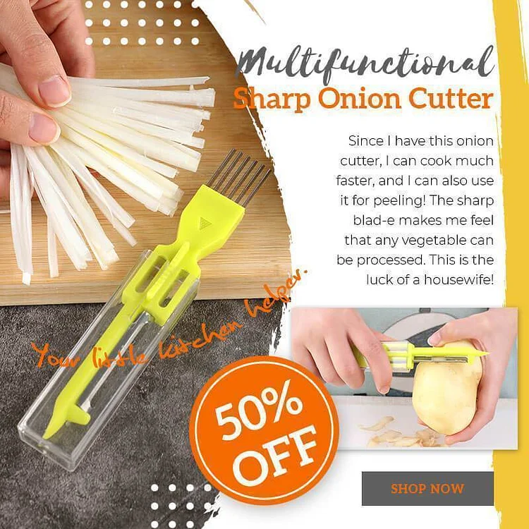 Multifunctional Sharp Onion Cutter