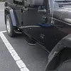 2 Door Carbon Steel Side Steps For Jeep Wrangler JK/JL 2007-2023 350 LBS Load