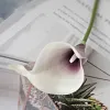 Single Head Calla Lily PU Texture Artificial Flower 