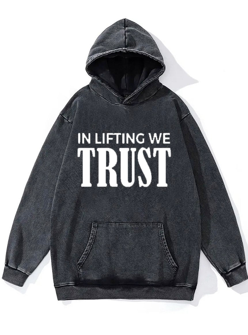 Lifting Washed Gym Hoodie